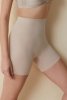Selene Faja Pantalón 504 modelujące figi z nogawkami, tierra-beż